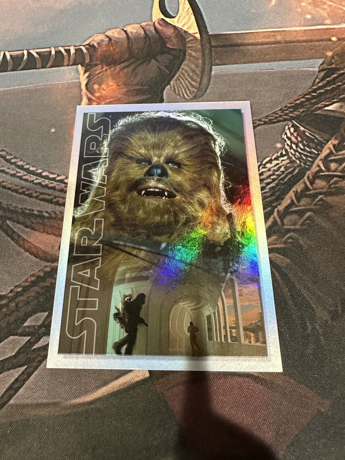 2022 Star Wars Masterwork Chewbacca #OT-15 Original Trilogy Poster Foil /299