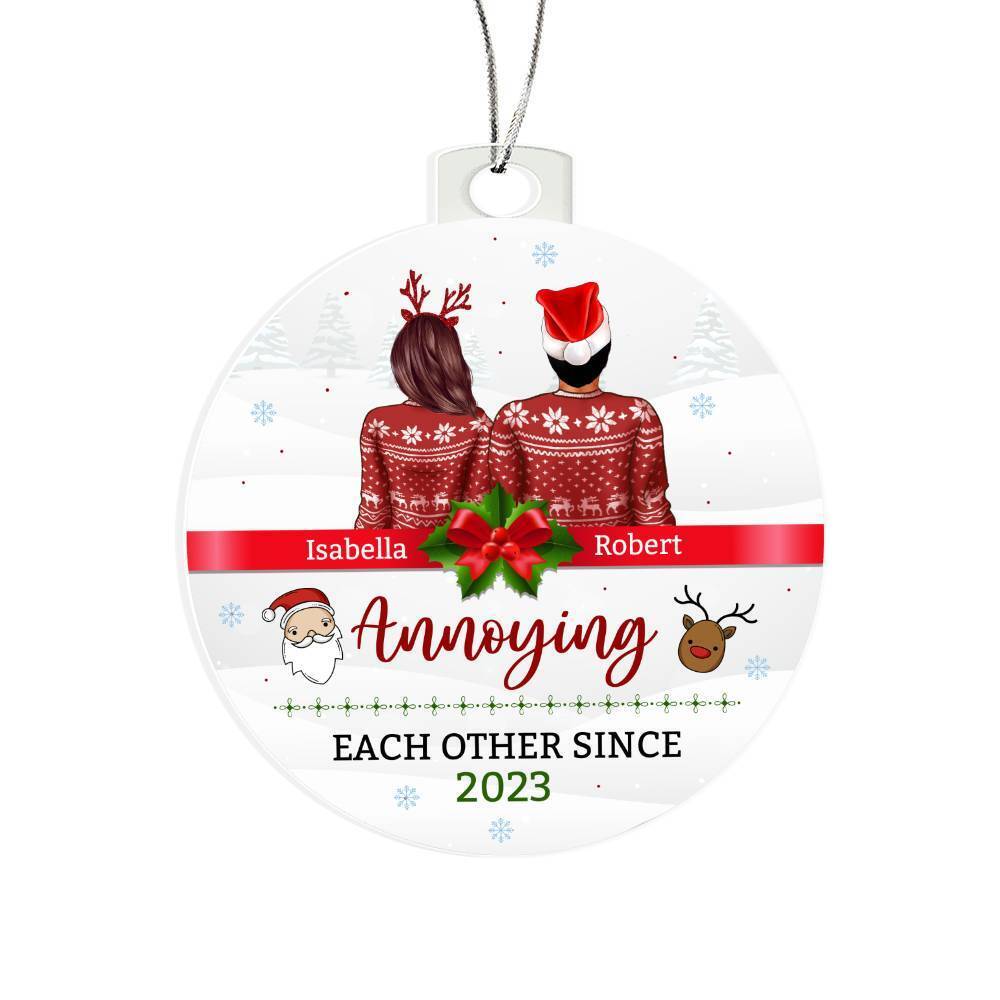 Christmas Ornament Personalized, Christmas Gift For Her, Funny Ornament Gift