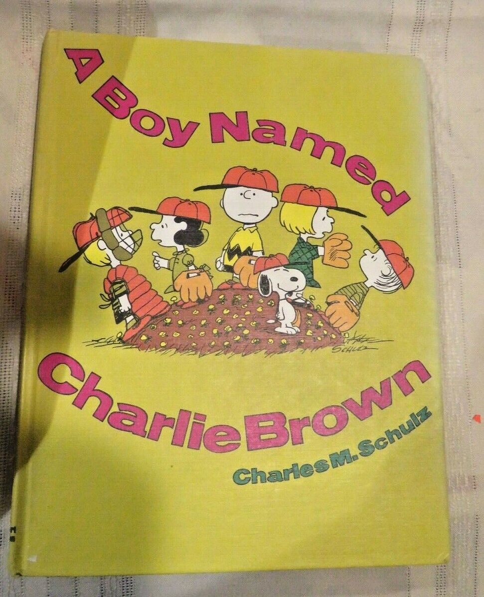 A Boy Named Charlie Brown - Charles Schulz-Very Nice Condition Hard Cover 1969