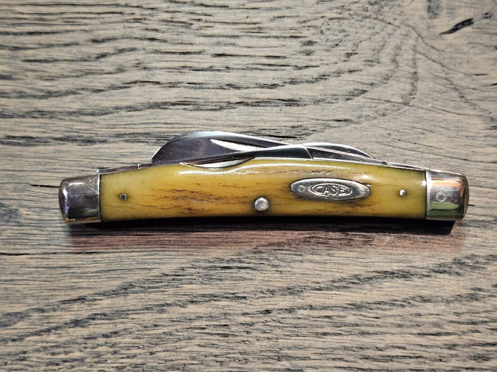 Vintage 1965-69 Case XX USA BEAUTIFUL Stag Handle 4 Blade 54052 Congress, Rare
