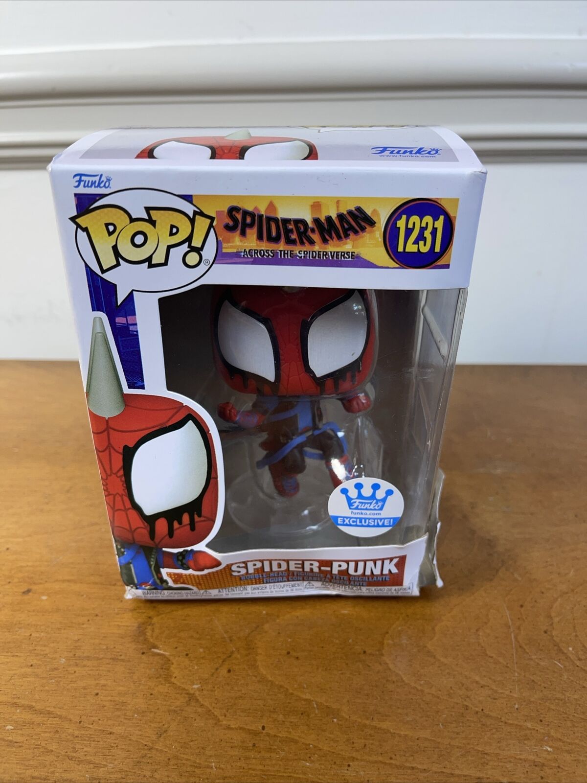 Funko Pop Spider-Man Spider-punk Funko Shop (Exclusive 1231)