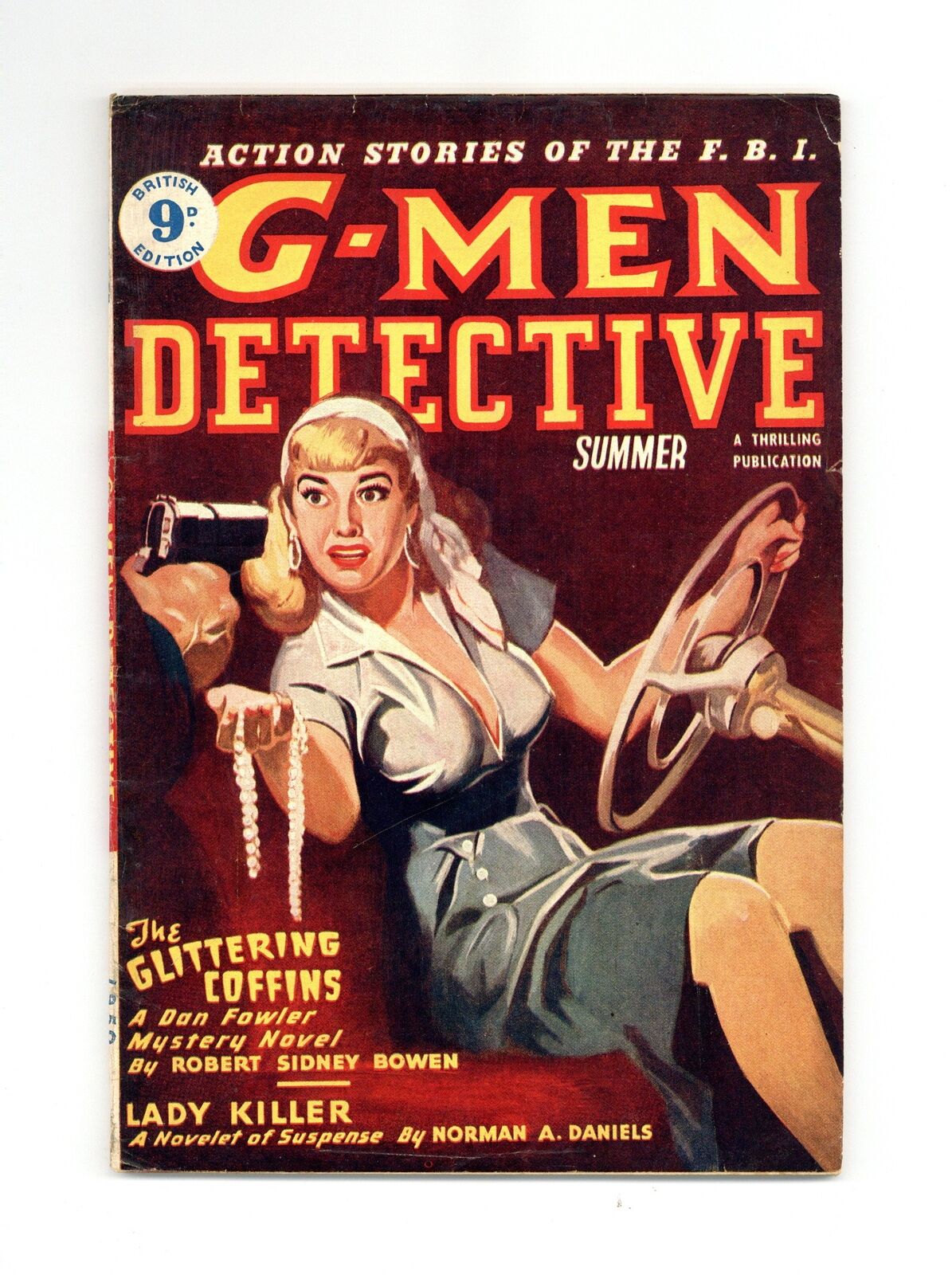 G-Men Detective British Edition Pulp Jun 1950 GD+ 2.5