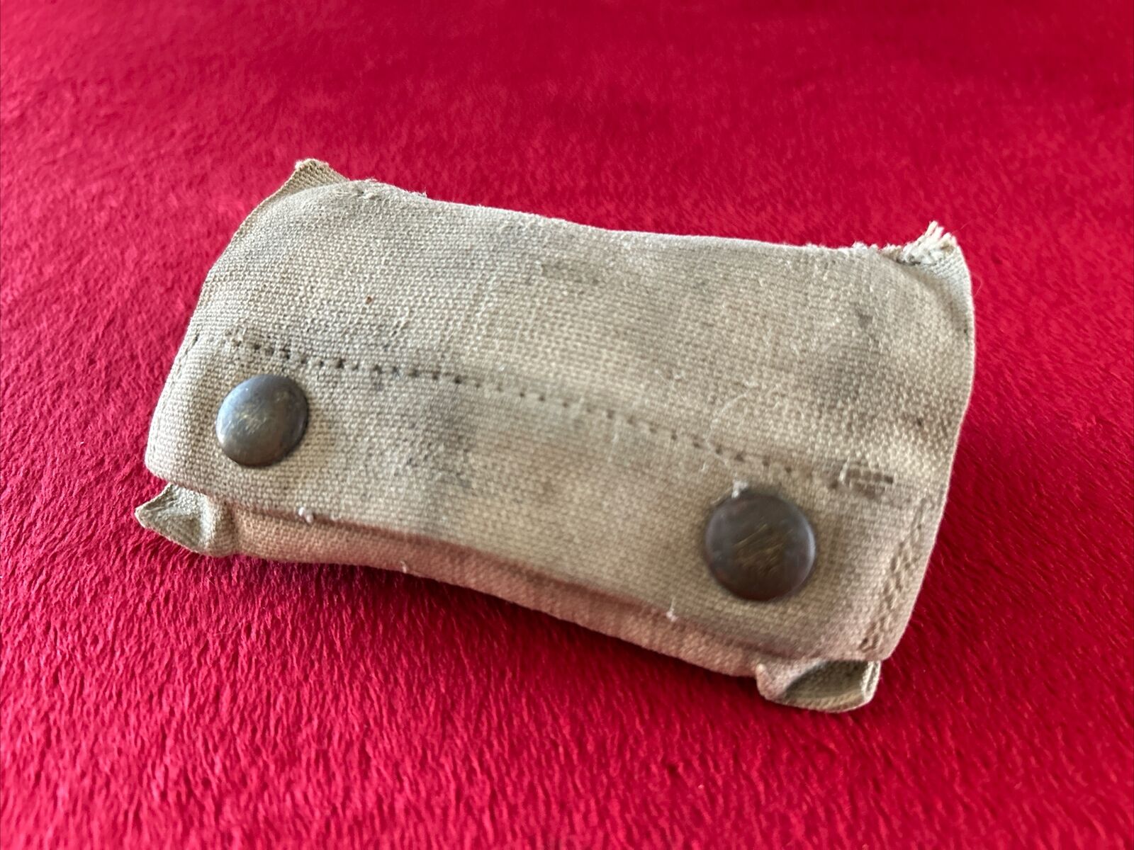 Original WW1 US First Aid Carlisle Bandage Dressing Pouch WWI