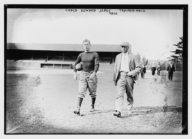 Coach Howard Harding Jones - Yale University - Trainer Mack,September 16,1913