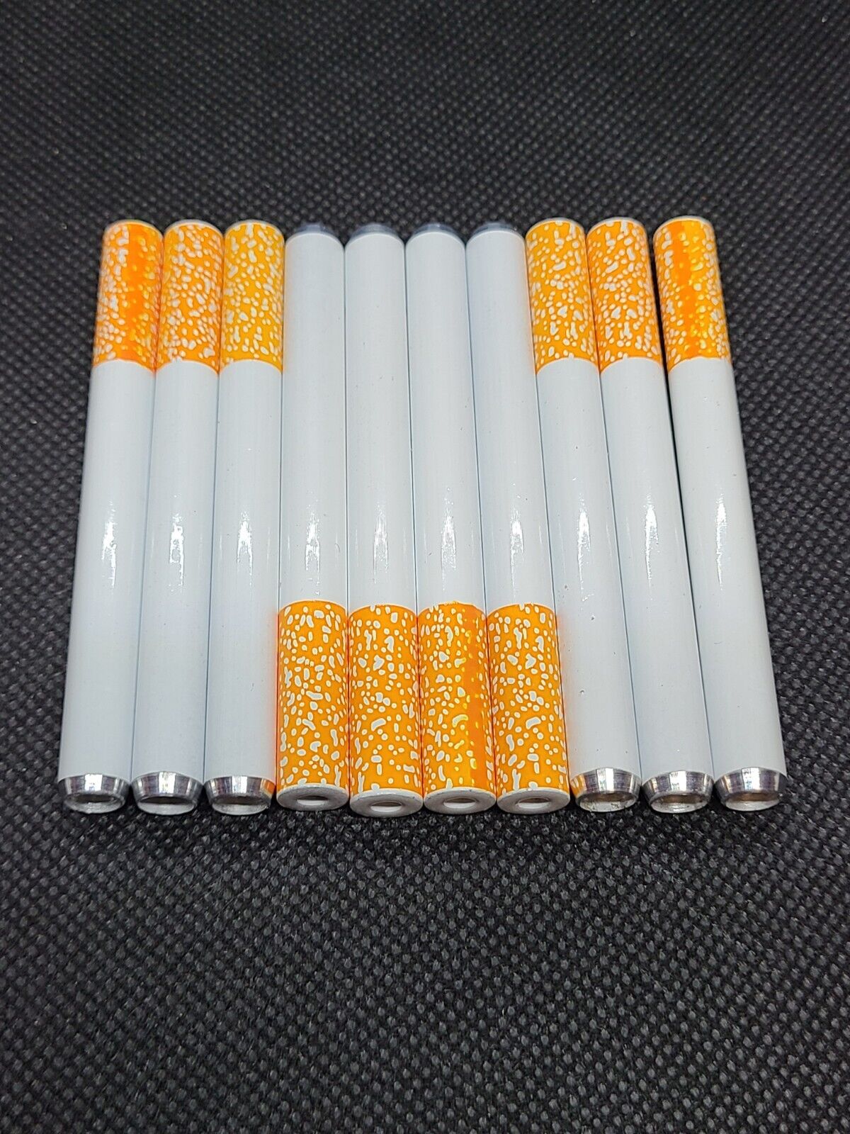 10x Metal One Hitter Pipe Cigarette Style Dugout Bat Large 3