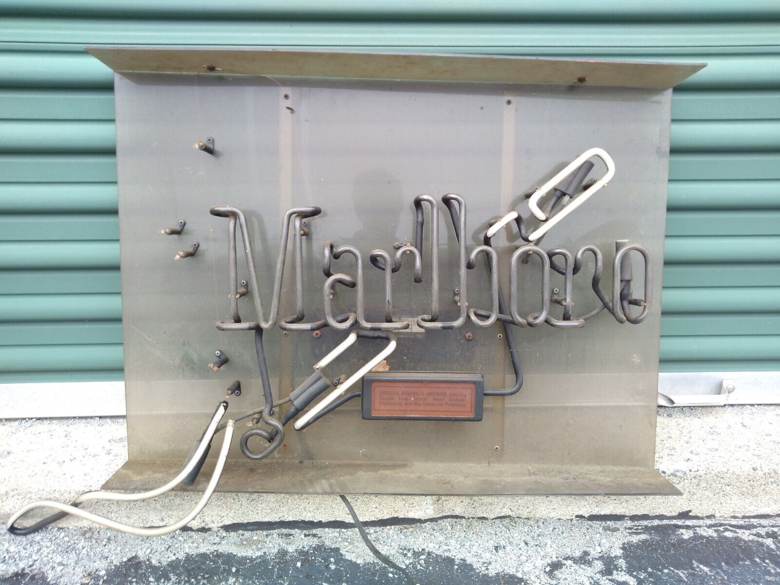 Marlboro Cigarettes Vintage Neon Advertising Man Cave