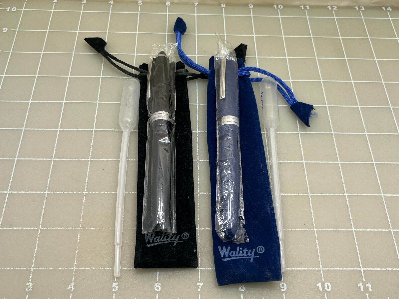 Judd\'s Lot of 2 New Wality Eye Dropper Fountain Pens