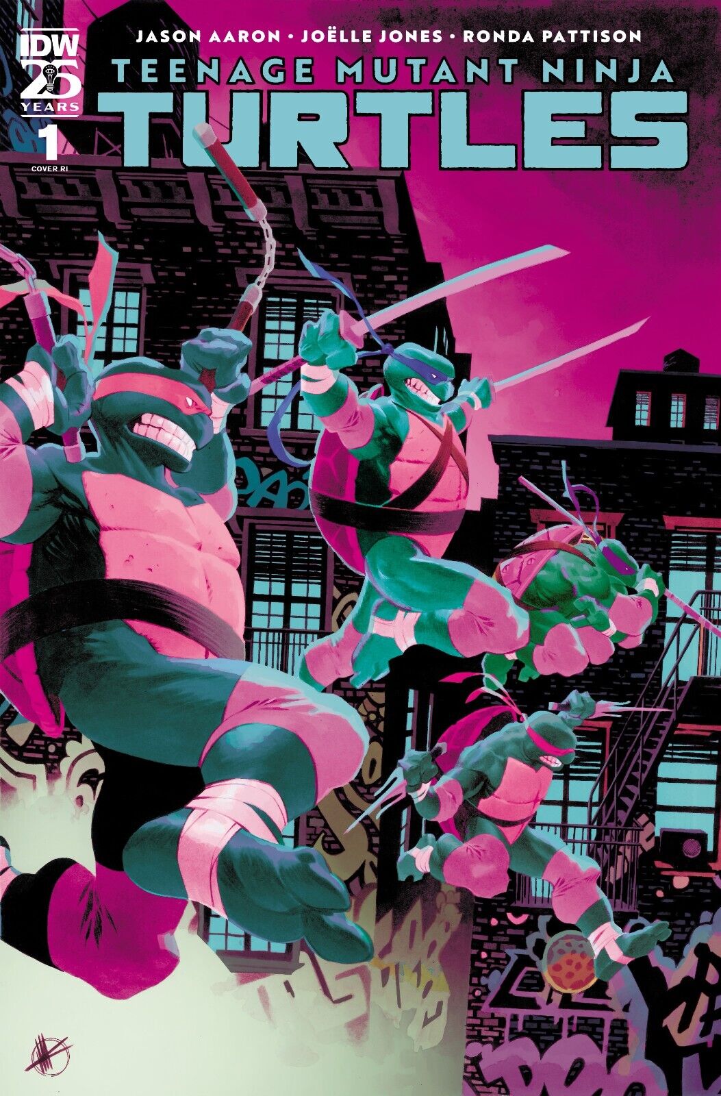 Teenage Mutant Ninja Turtles (2024) #1 IDW Variant RI Scalera 1:250 Presale 7/25