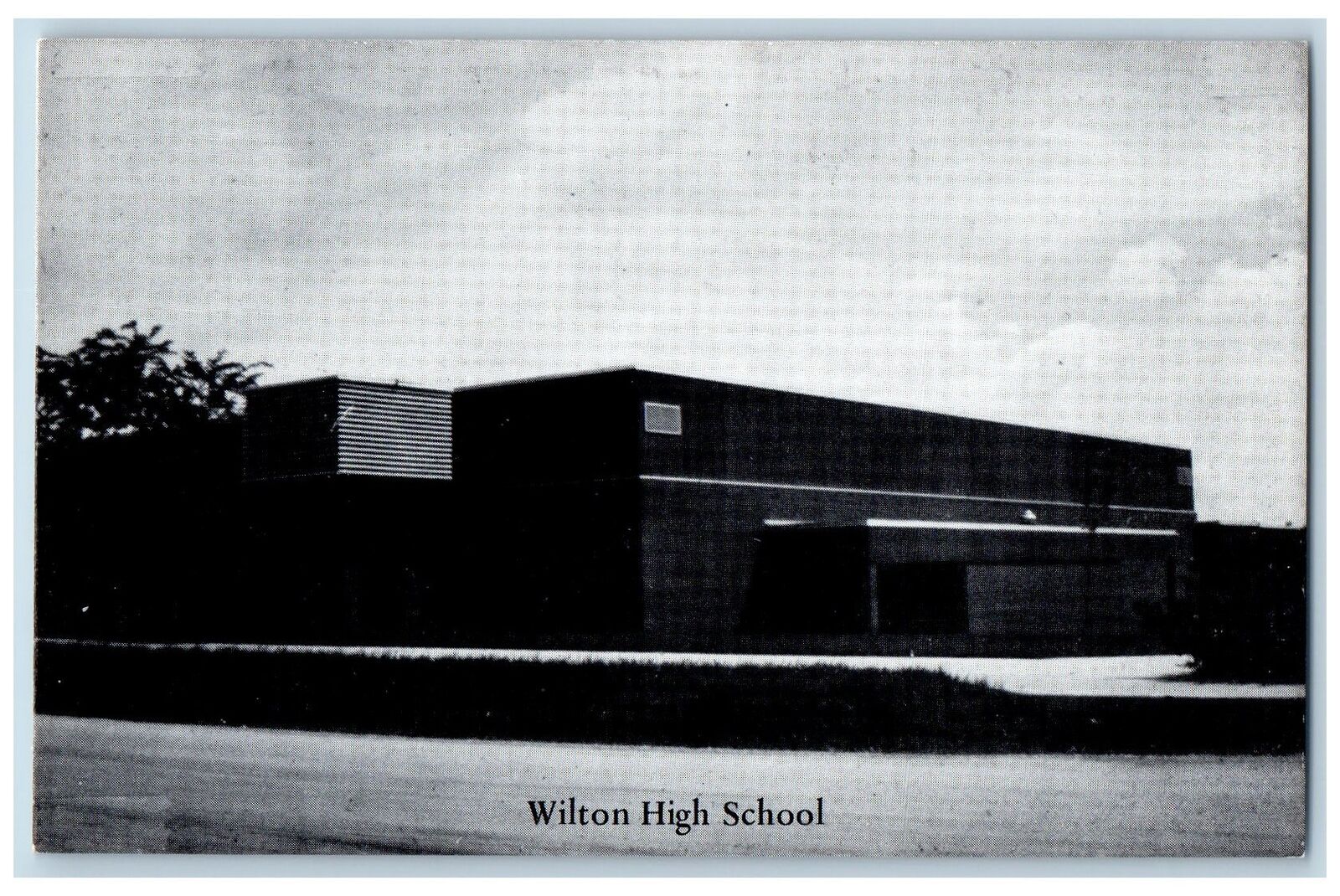 c1905\'s Wilton High School Building Campus View Wilton Iowa IA Antique Postcard
