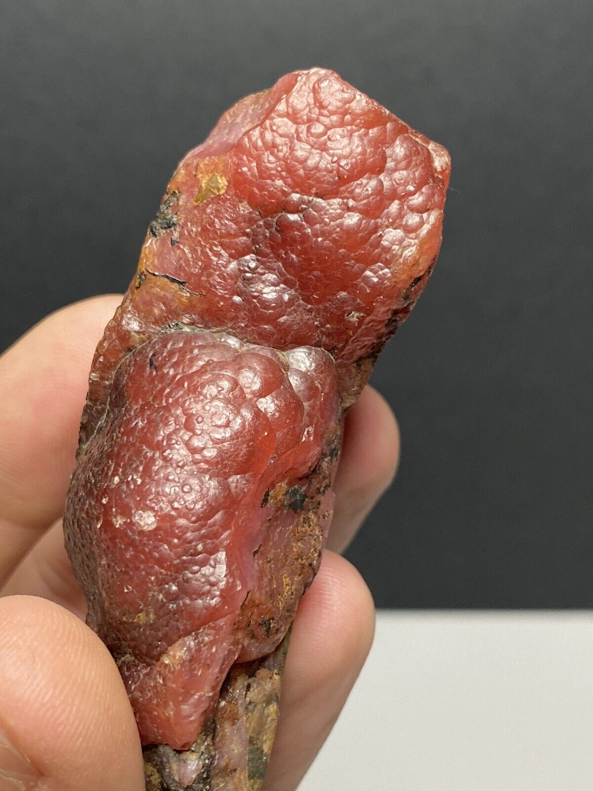 Gorgeous Deep Red Botryoidal Rhodochrosite - Kazakhstan - Rare