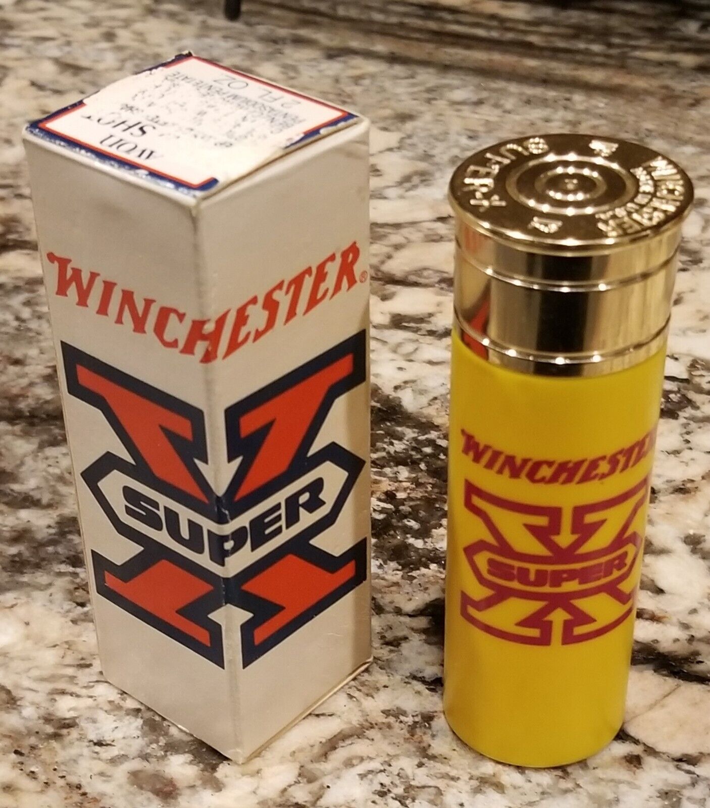 Vintage Winchester Shotgun Shell Cologne Bottle