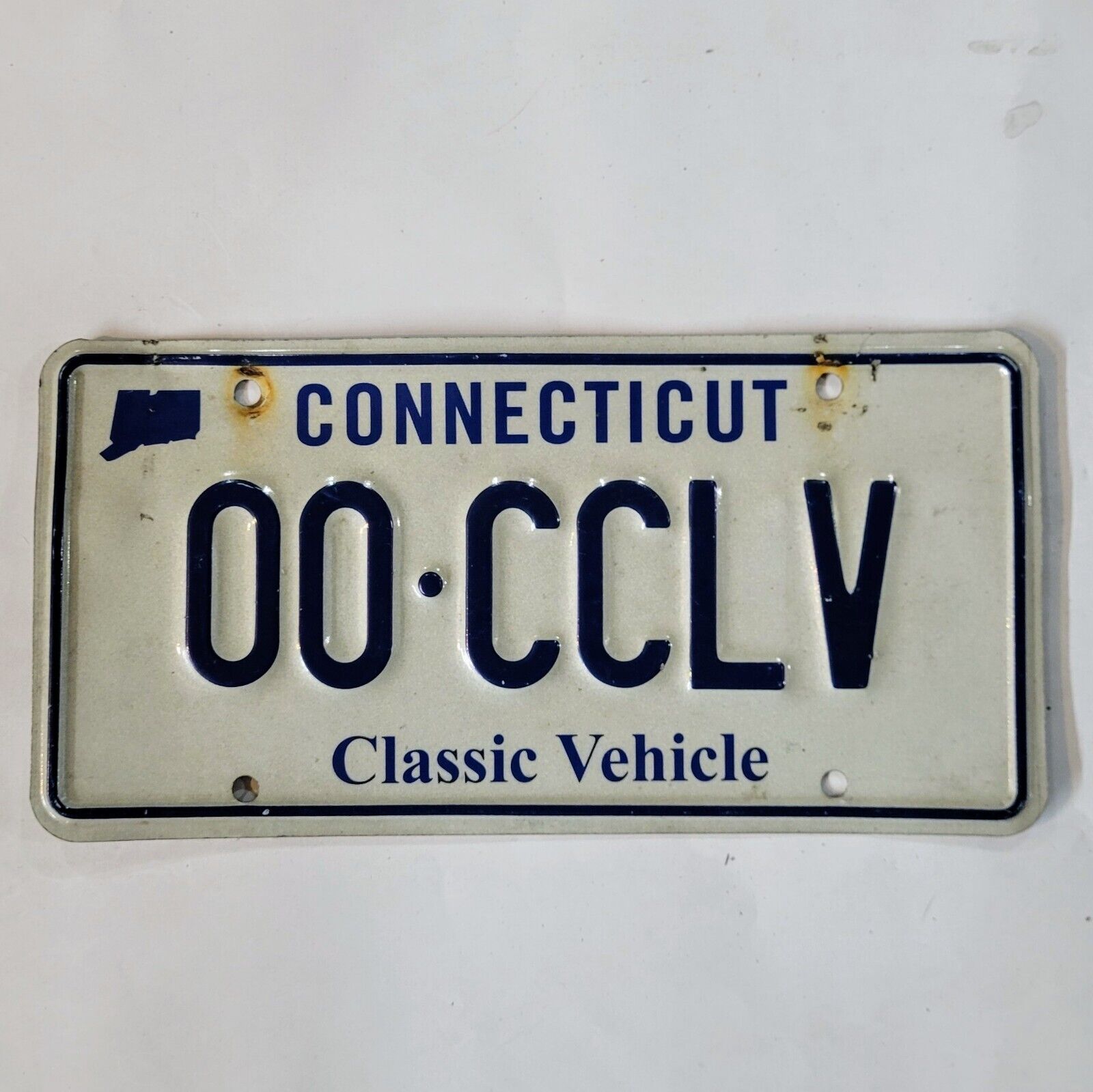 CONNECTICUT CLASSIC VEHICLE License Plate 🔥FREE SHIPPING🔥 00 CCLV