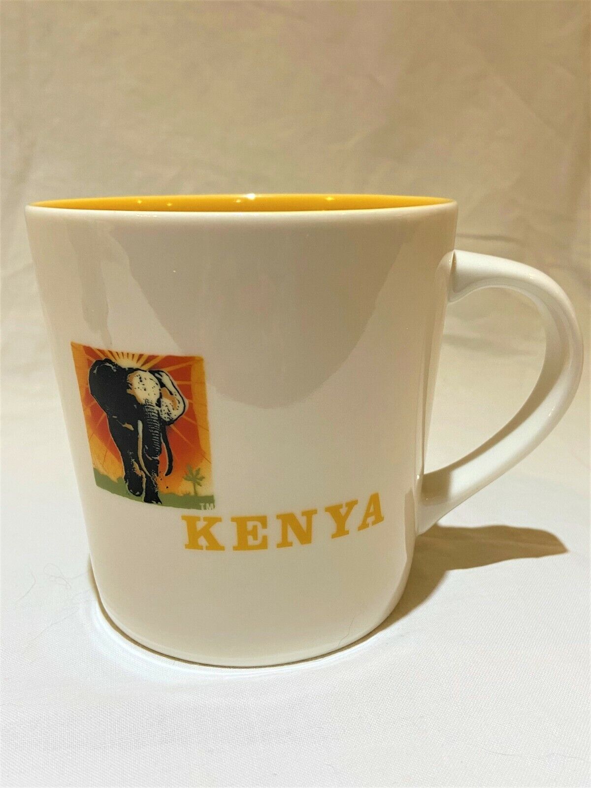 Starbucks 2005 Coffee Mug Kenya Africa 16 oz Collector Series 