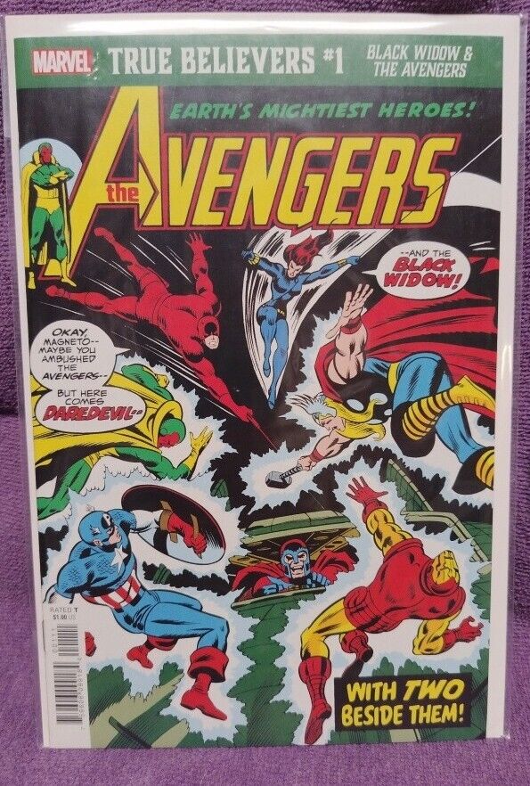 Avengers True Believers 111 Marvel Comics 2020 Bagged & Boarded We Combined Ship