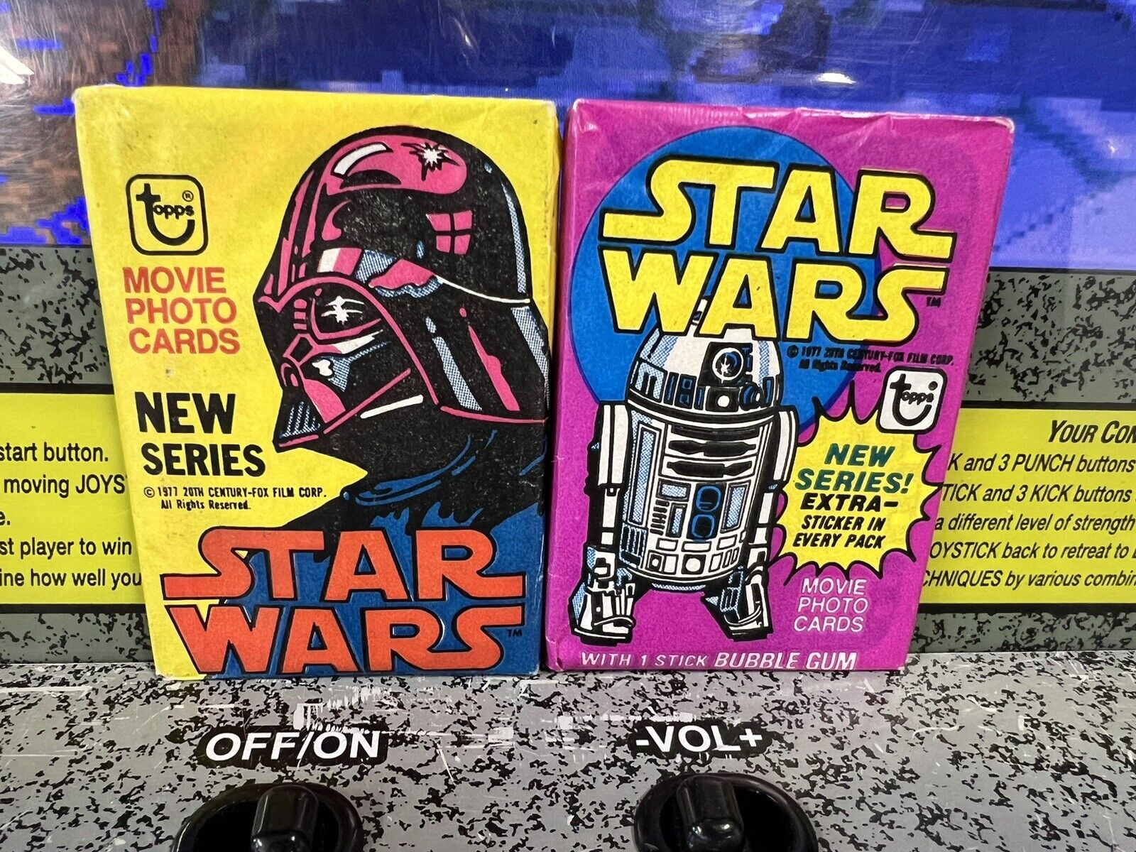 Lot of 2: 1977 Topps Star Wars Wax Packs Series 2 and 3 BRAND NEW SEALED