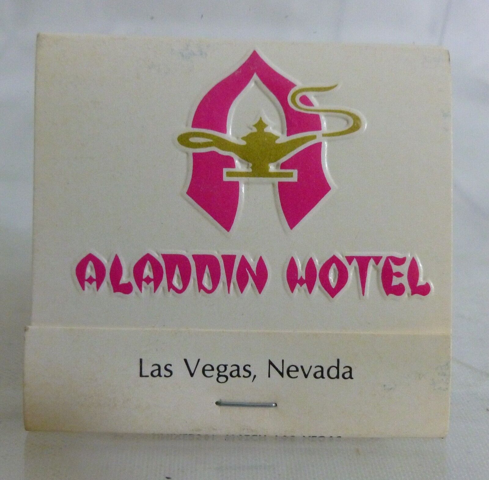 Vintage Matchbook Unstruck - Aladdin Hotel - The Magic Of Las Vegas Nevada