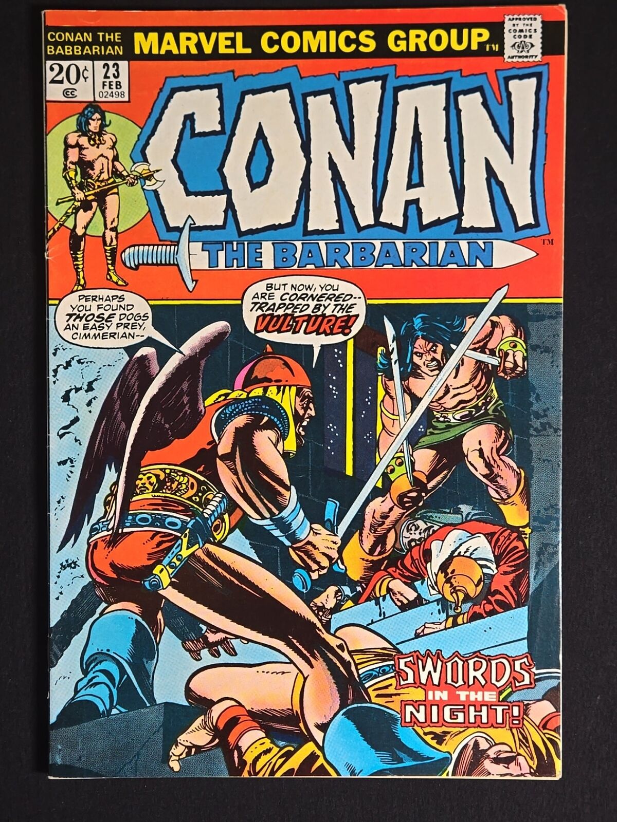 Conan The Barbarian #23 FN+ 6.5 1st Red Sonja Gil Kane Cover Marvel 1973