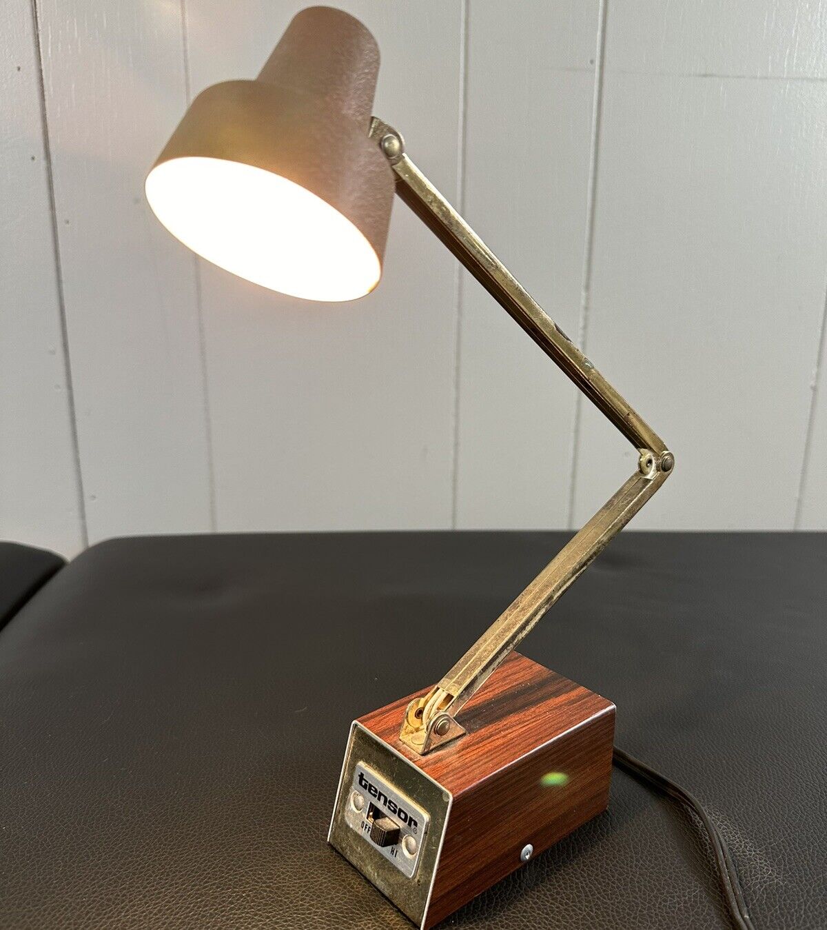 Vintage Tensor Model 1500 Mini High Intensity Desk Lamp Articulating WORKING 