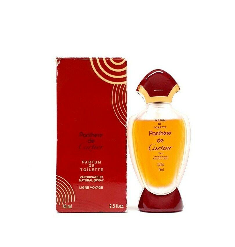 Vintage Panthere de Cartier Parfum de Toilette Spray Ligne Voyage 2.5 oz