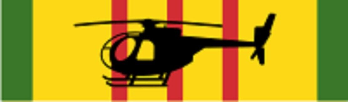US Army Vietnam – Hughes OH-6 Cayuse (Loach) Decal  - 6\