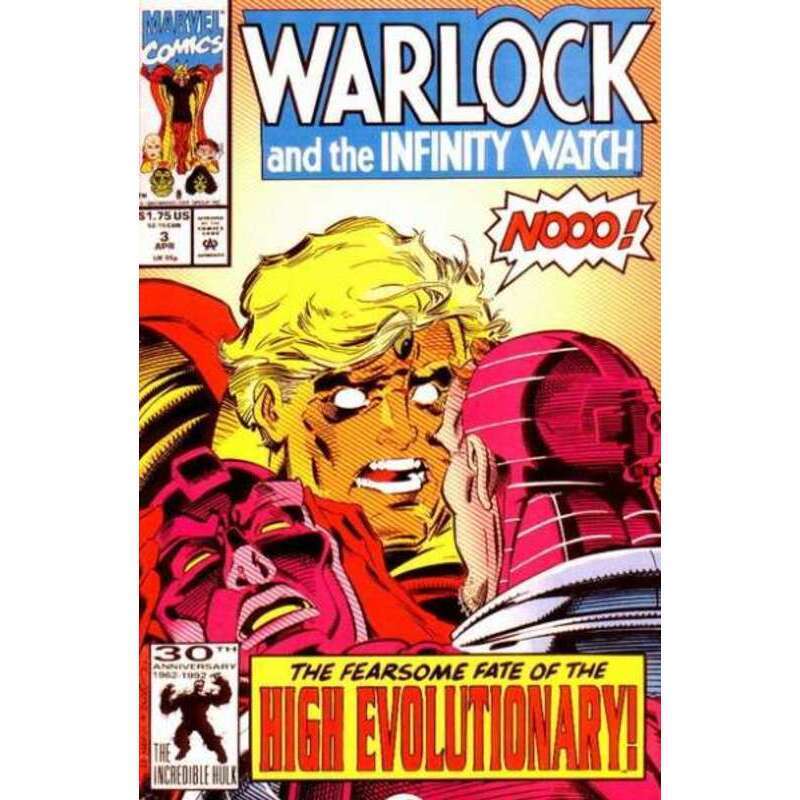 Warlock and the Infinity Watch #3 in Near Mint condition. Marvel comics [a]