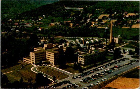 Vintage Postcard 1965 Danville PA George F Geisinger Memorial Hospital Aerial 