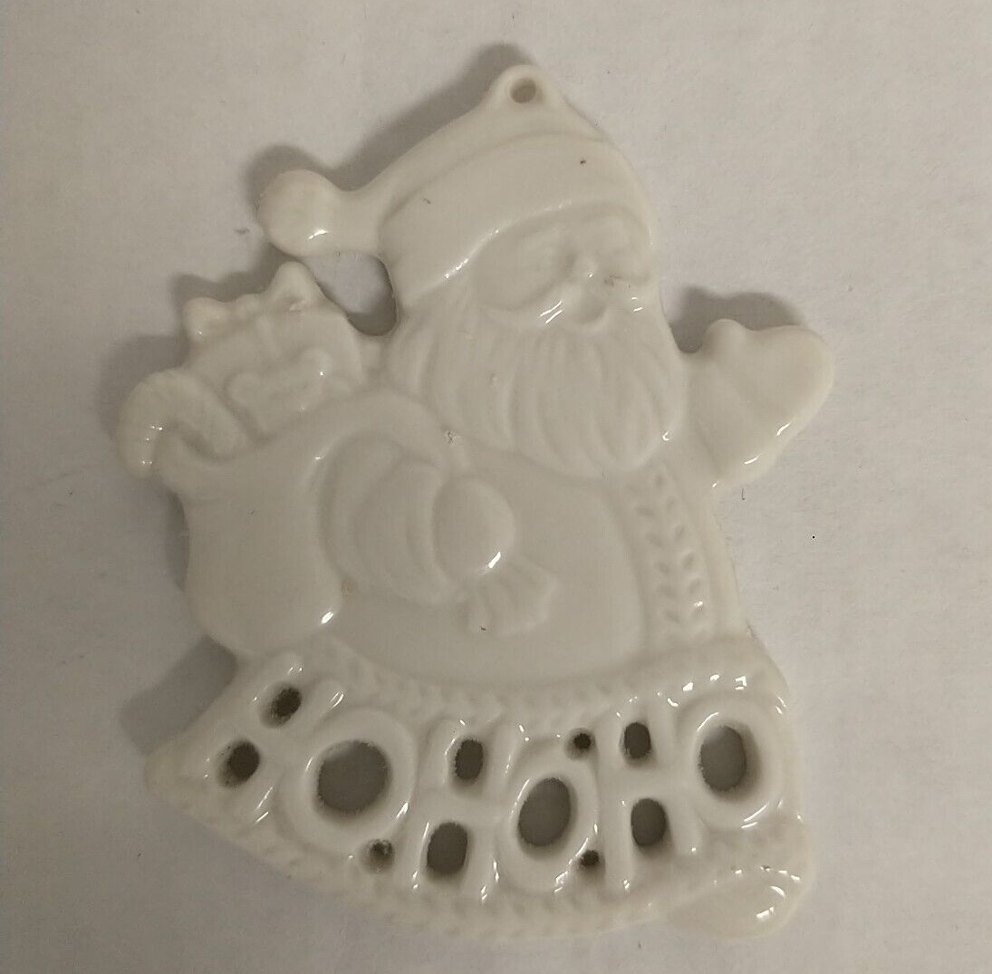 Lenox Ornament Santa HoHoHo Porcelain (O1)