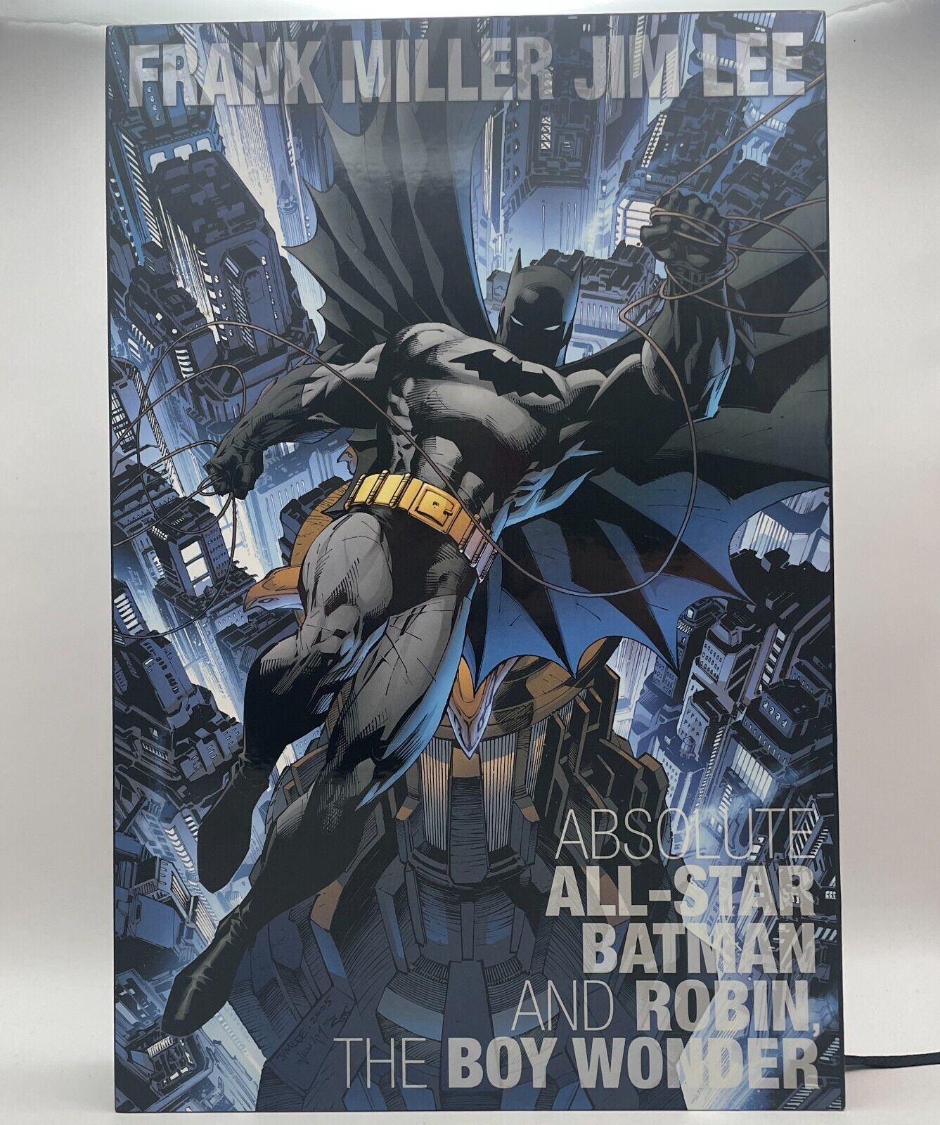 ABSOLUTE All-Star Batman And Robin The Boy Wonder Hardcover Book with Slipcase