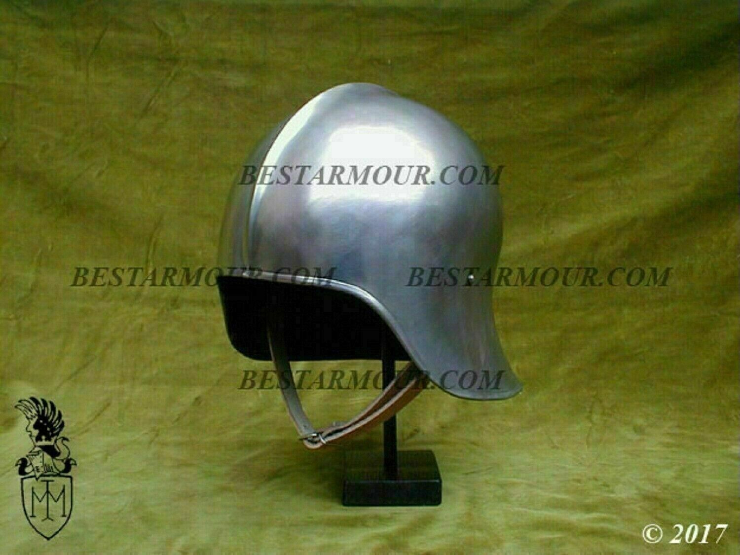 Medieval Collectible German Sallet Helmet Armor Helmet Norman Christmas Party