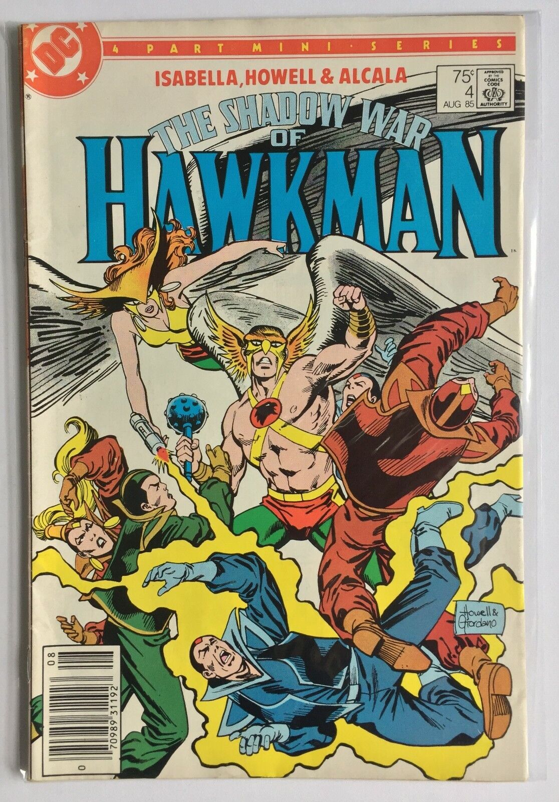 Shadow War of Hawkman #4 (Aug 1985, DC)