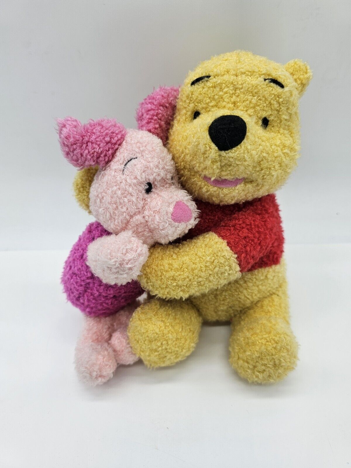 Vintage 2001 Mattel Winnie the Pooh & Piglet Disney Friends Plush 8\
