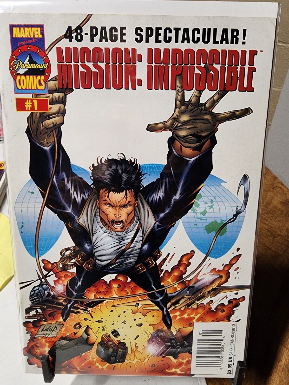 Mission Impossible #1 Error/Recalled Version - Key Issue