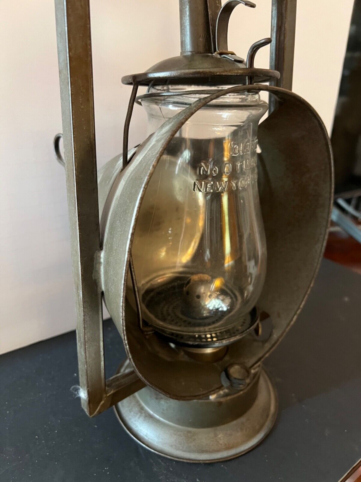 Antique Rare Deitz 1886 rr Inspector Lantern