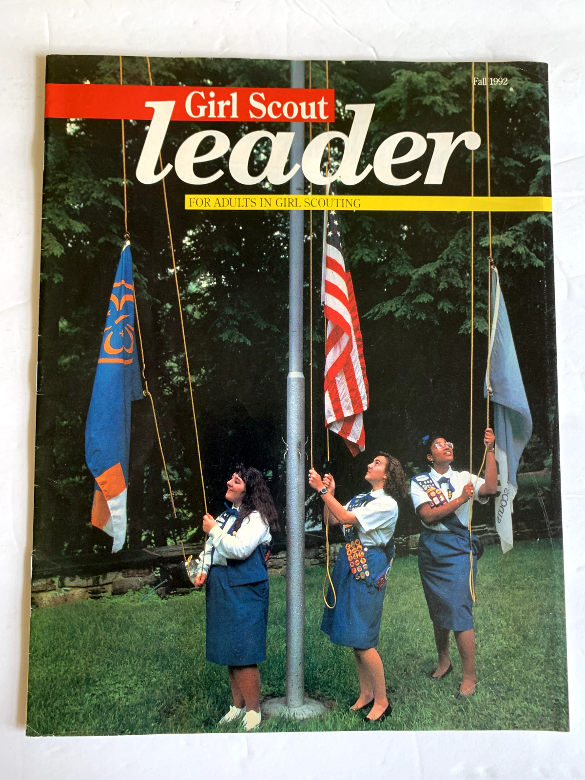 Vintage Fall 1992 Girl Scout Leader Magazine