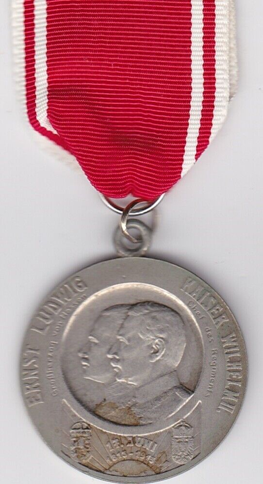 Original WWI era German Hessen Prussia 1813-1913 Napoleon War Medal / Iron Cross