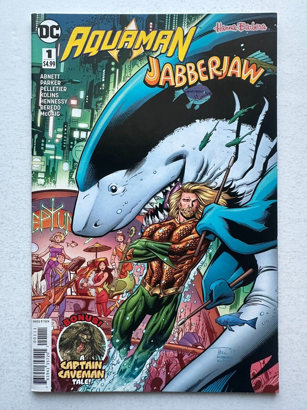 AQUAMAN/JABBERJAW SPECIAL #1 (NM), 1st Print, Marvel 2018, Abnett/Pelletier
