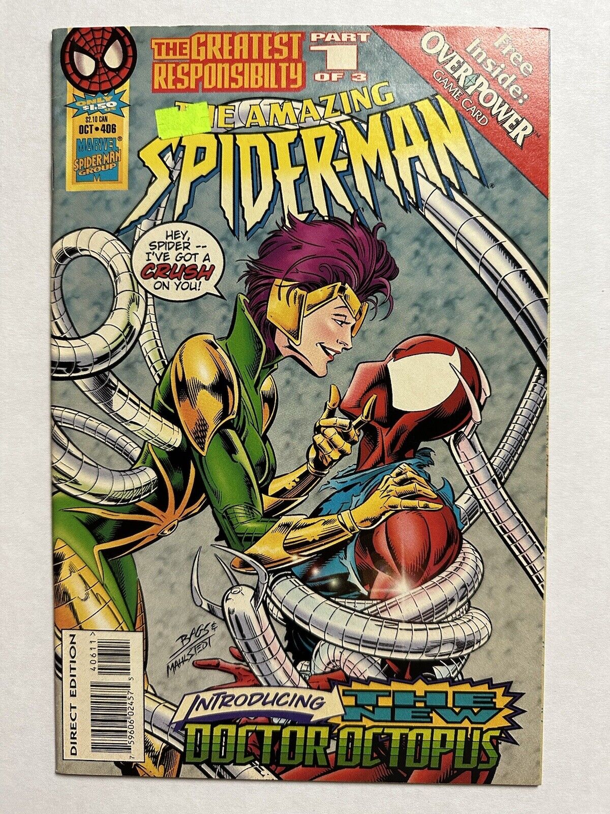 The Amazing Spider-Man #406 (Marvel Comics October 1995)