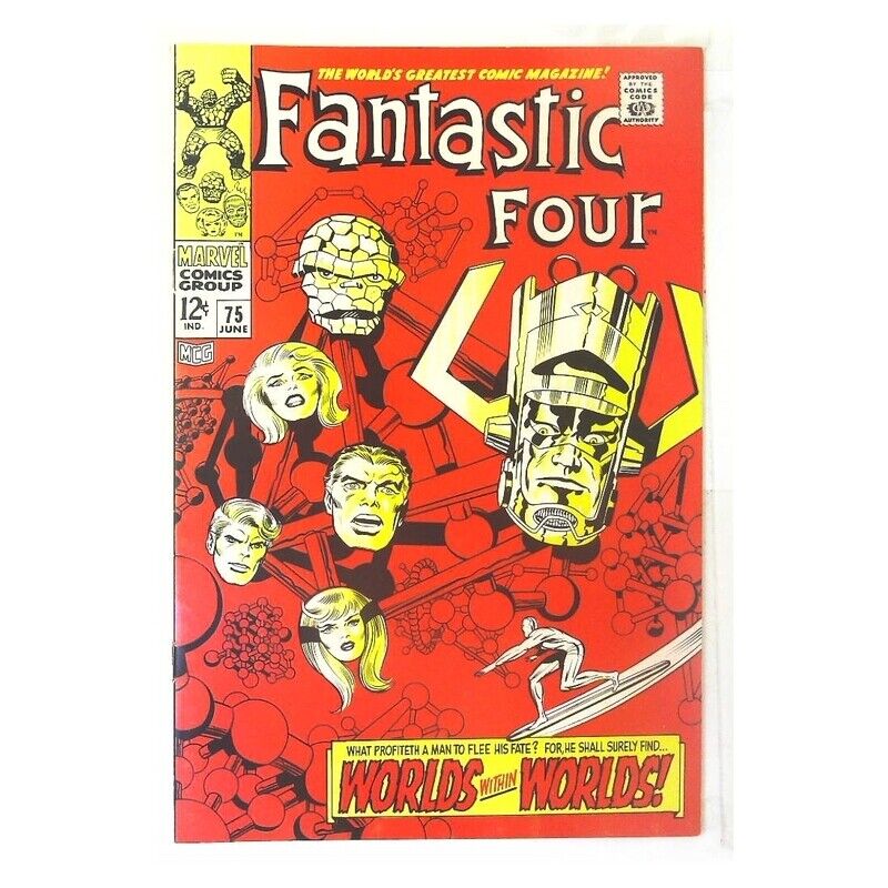 Fantastic Four (1961 series) #75 in Very Fine minus condition. Marvel comics [q|