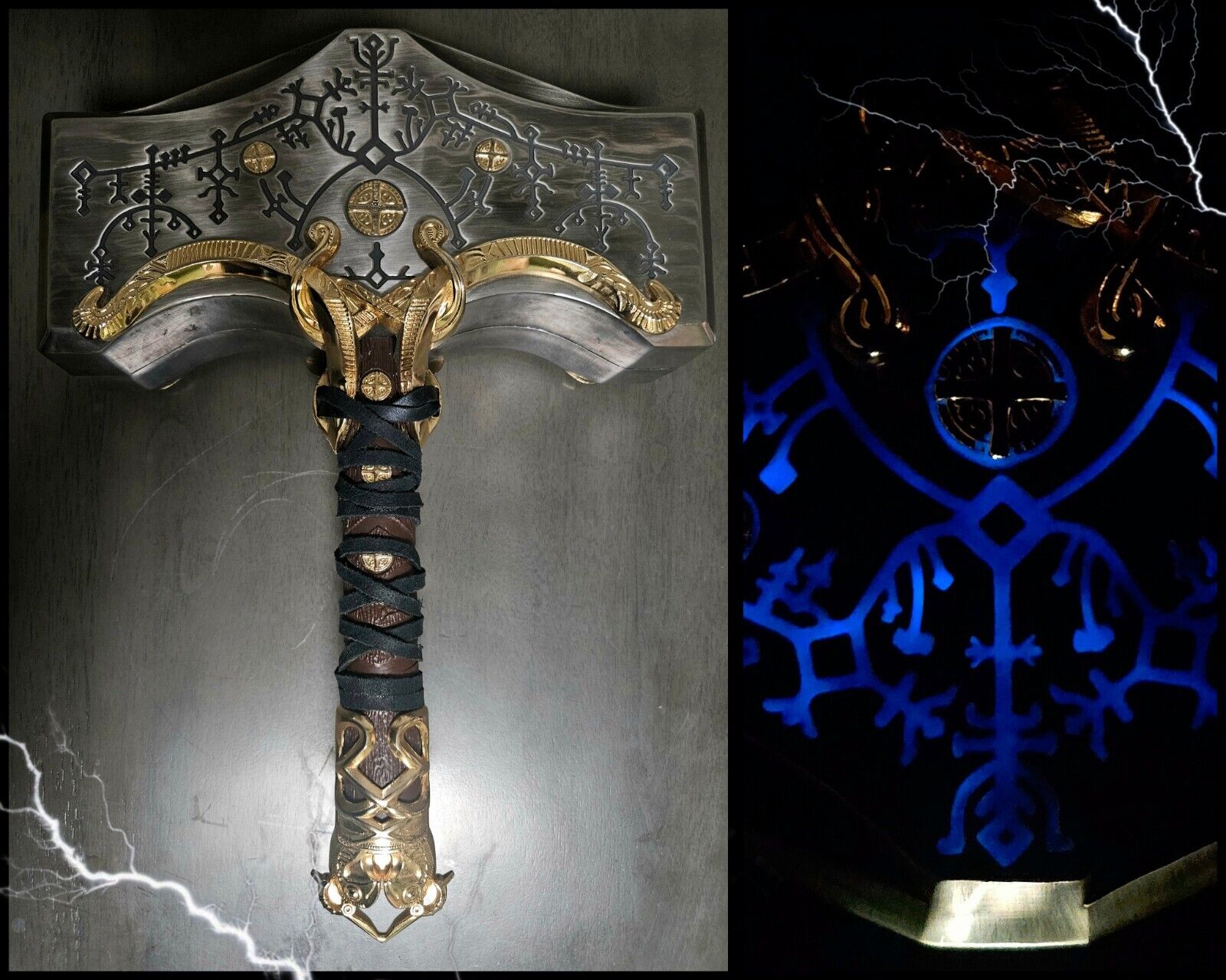 God of War Mjolnir Thor\'s Hammer 16\