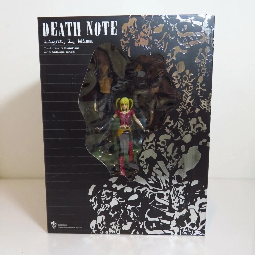 DEATH NOTE Diorama Figure Light Yagami L Misa Amane Toy Kodansha Deathnote