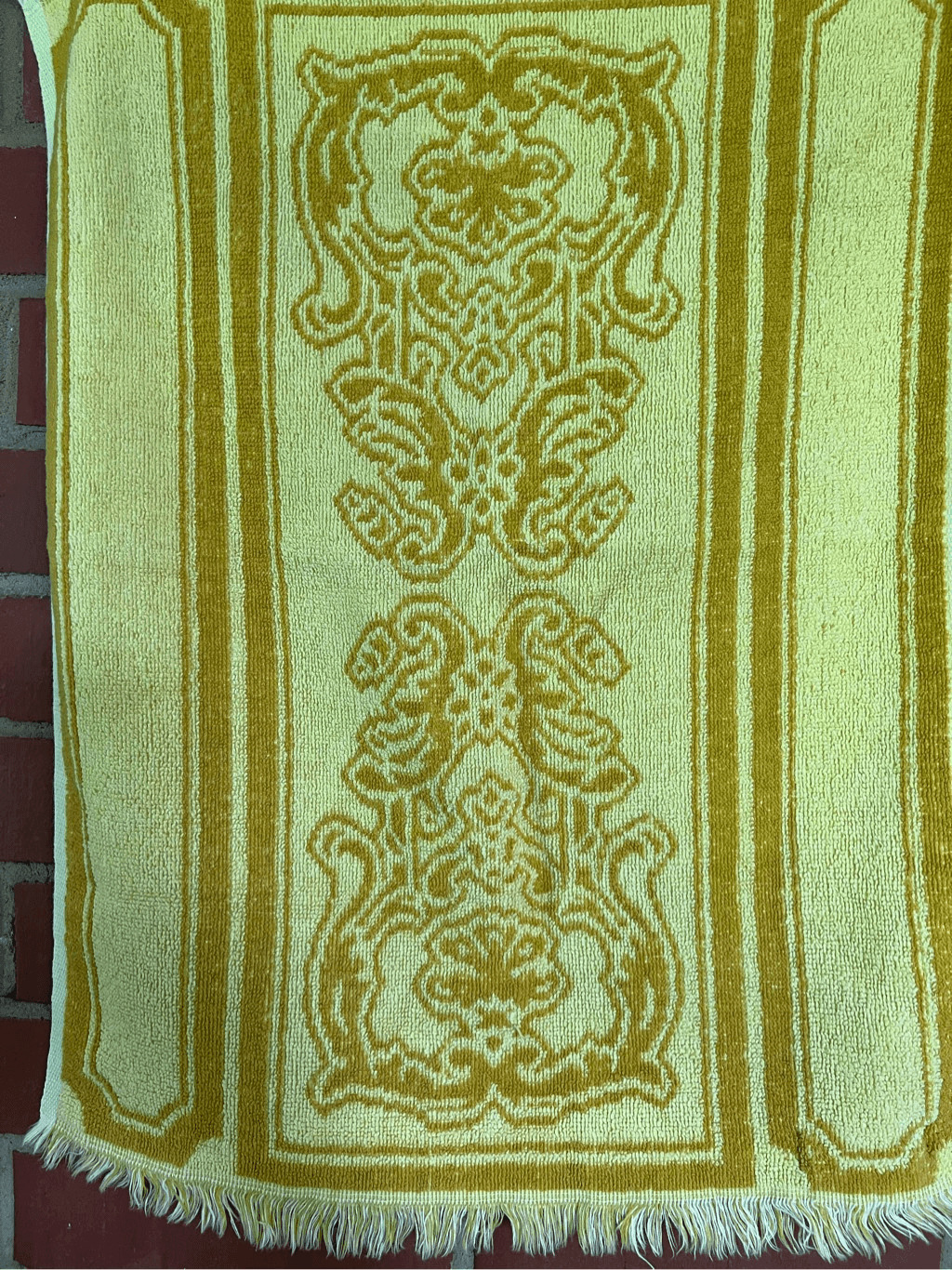 Vintage 1970s Hand Towel