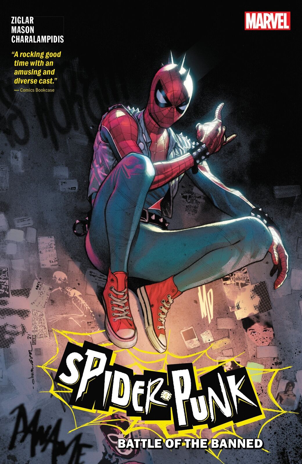 SPIDER-PUNK: BATTLE OF THE BANNED TR  Graphic Novel 