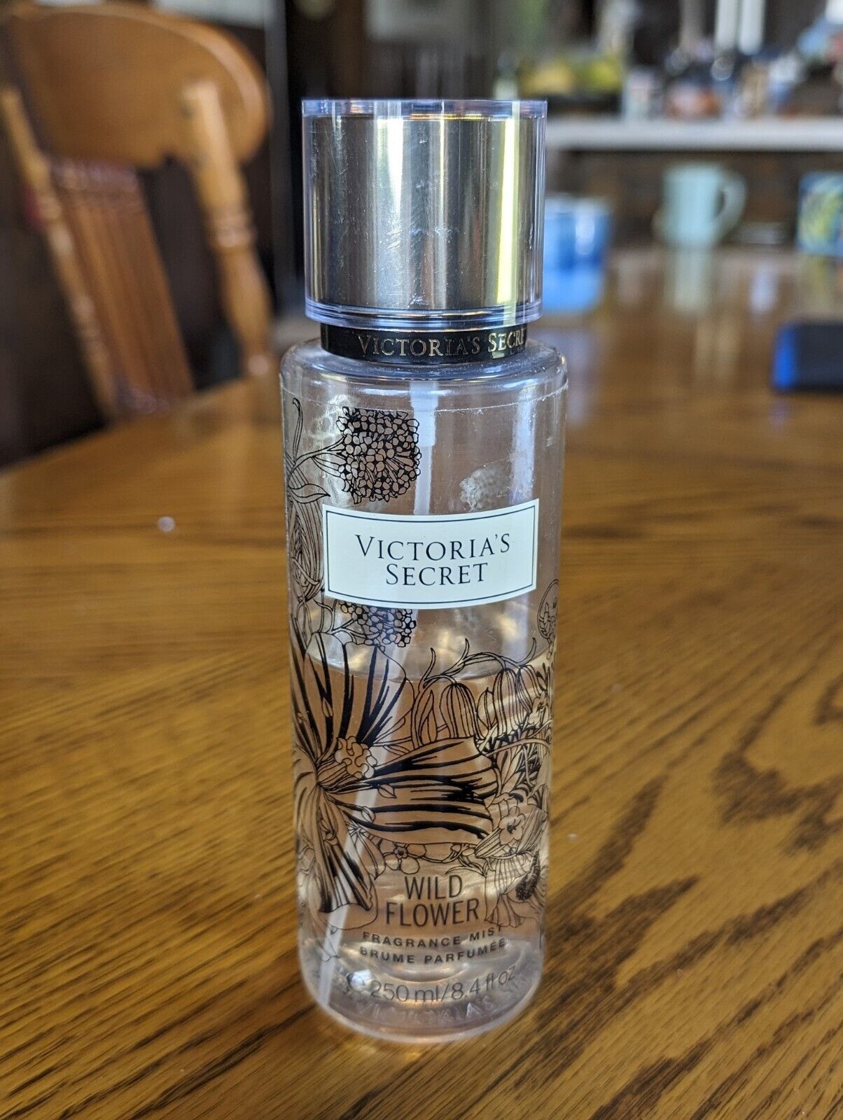 Victoria\'s Secret Wild Flower Limited Edition Fragrance Mist 8.4oz (60% Full)