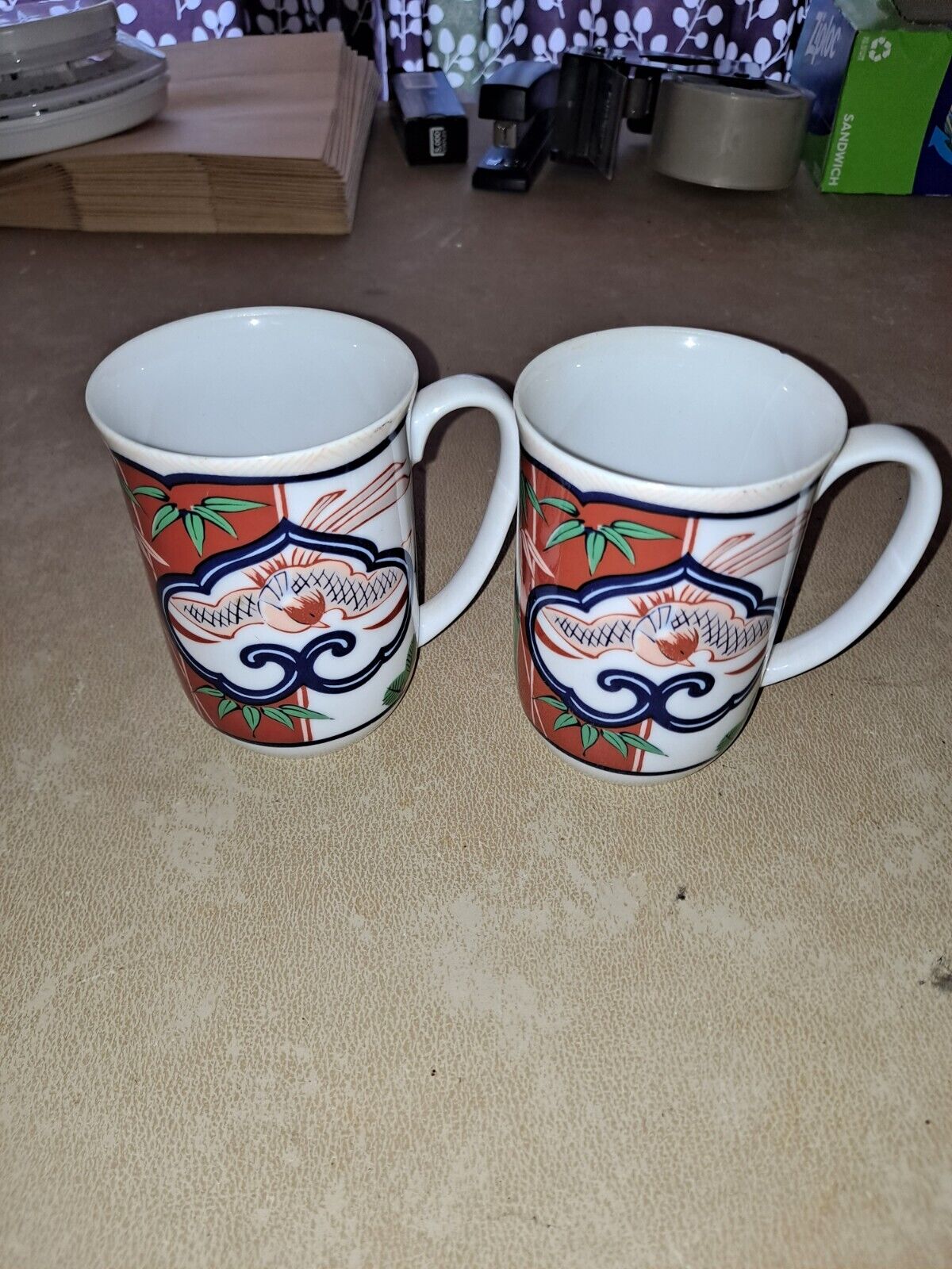 Georges Briard Coffee Mugs Set Of 2