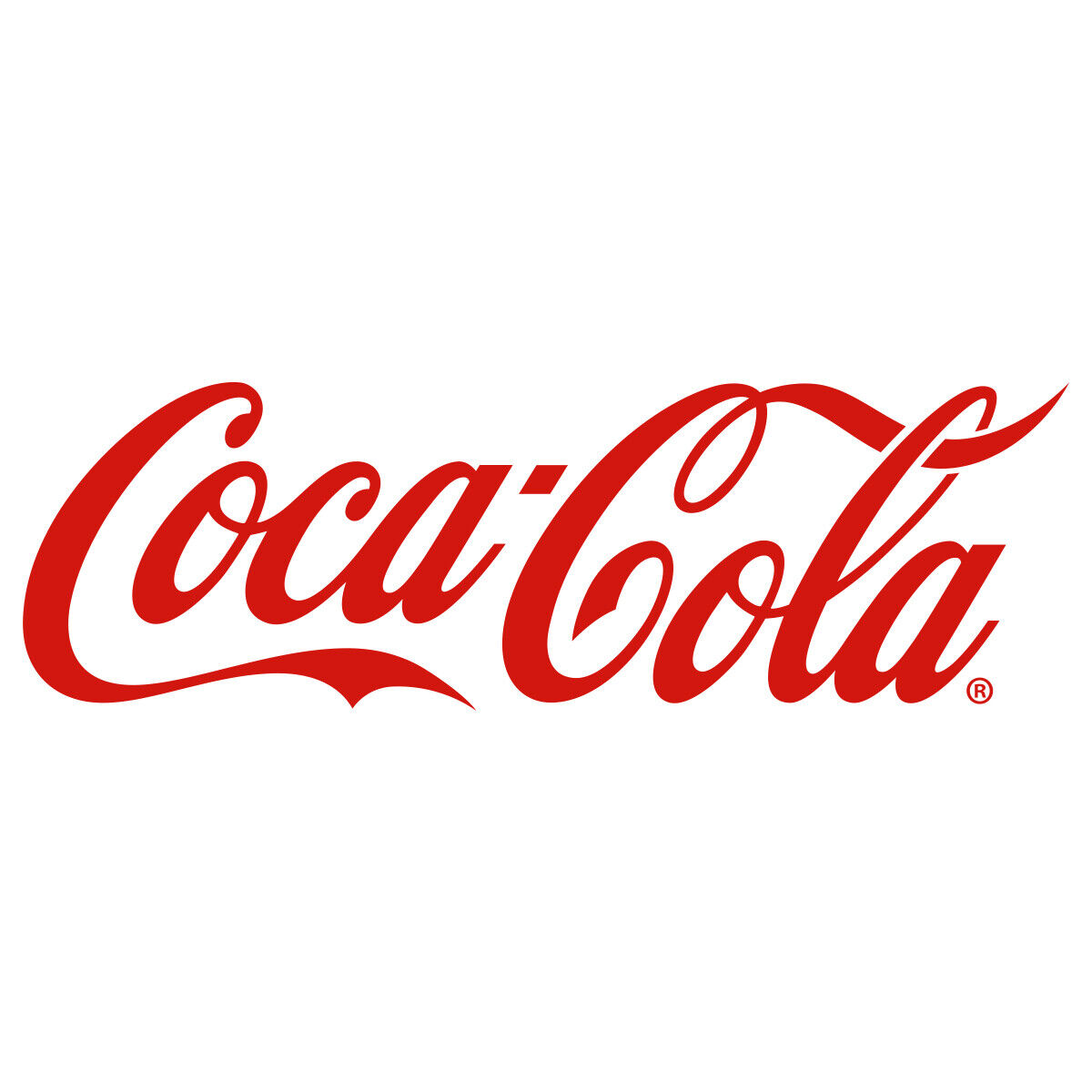 Coca-Cola Script Logo Cut Out Decal 1910s Style Officially Licensed by Coca-Cola