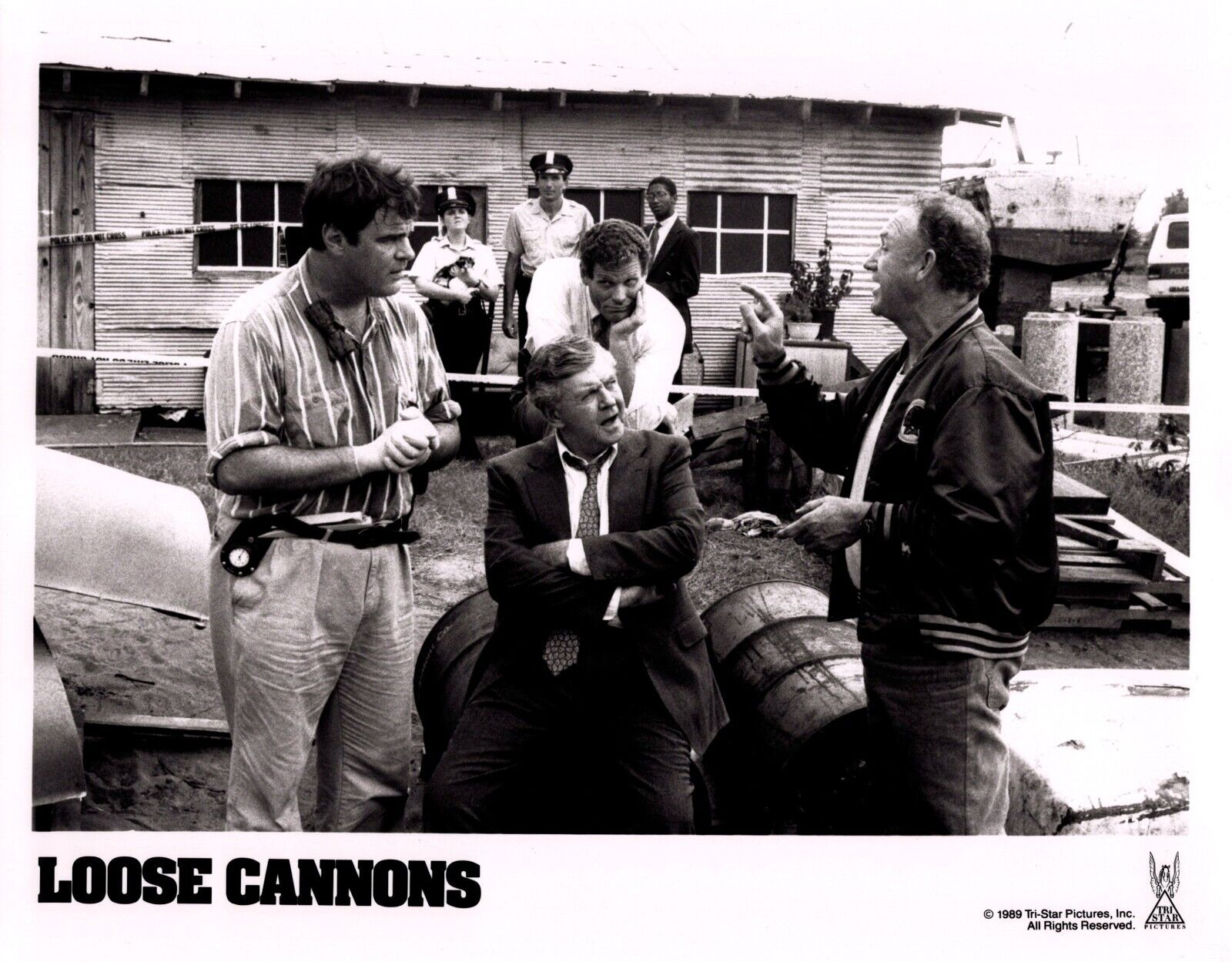 Dan Aykroyd + Gene Hackman in Loose Cannons (1989) ❤ Original Photo K 472