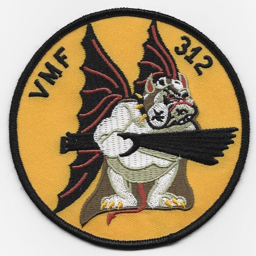 USMC Marine Fighter Squadron 312 (VMF-312) Checkerboards Patch