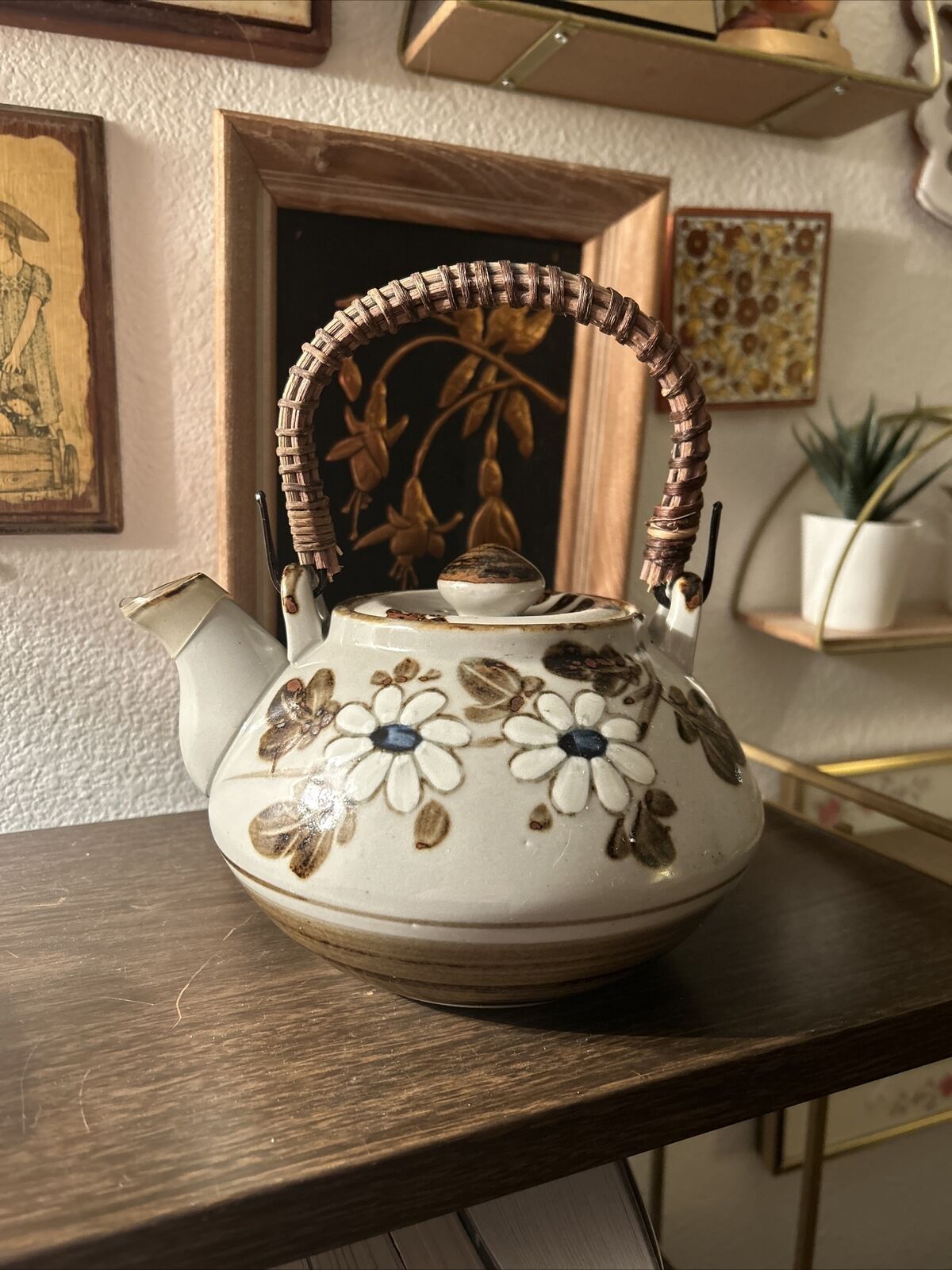 OMC OTAGIRI Japan Teapot Vintage 1970’s Stoneware