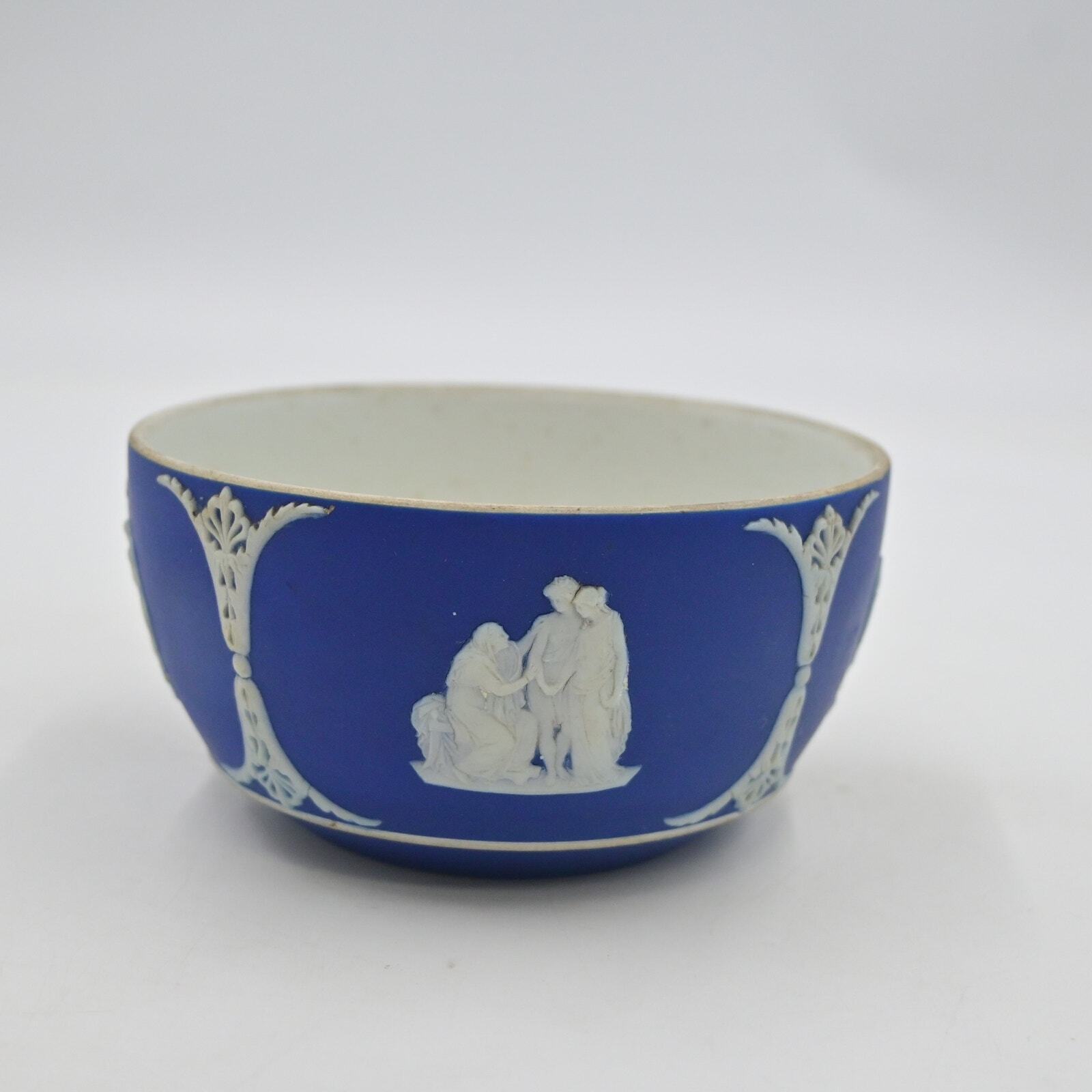 Antique Wedgwood Cobalt Blue Neo Classical Bowl 