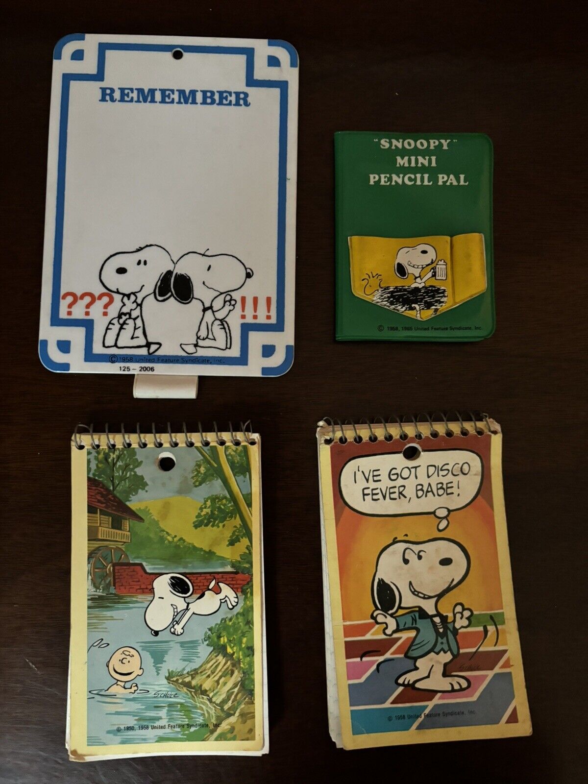 Lot Of Vintage Snoopy Items